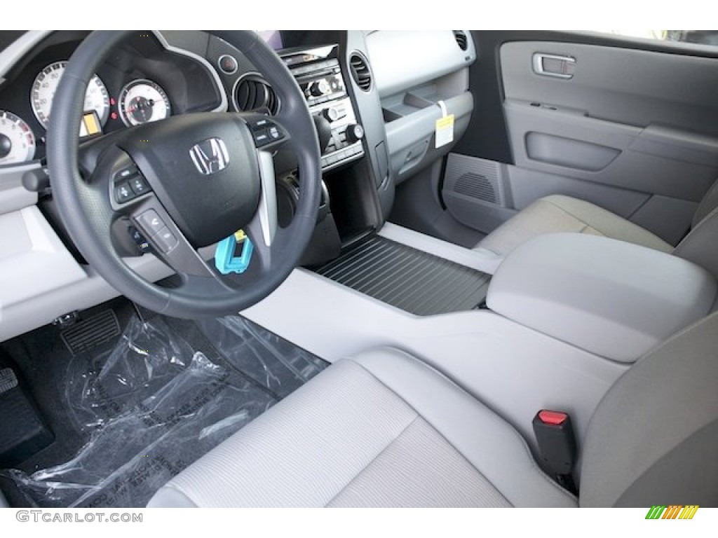 2015 Pilot EX 4WD - Modern Steel Metallic / Gray photo #10