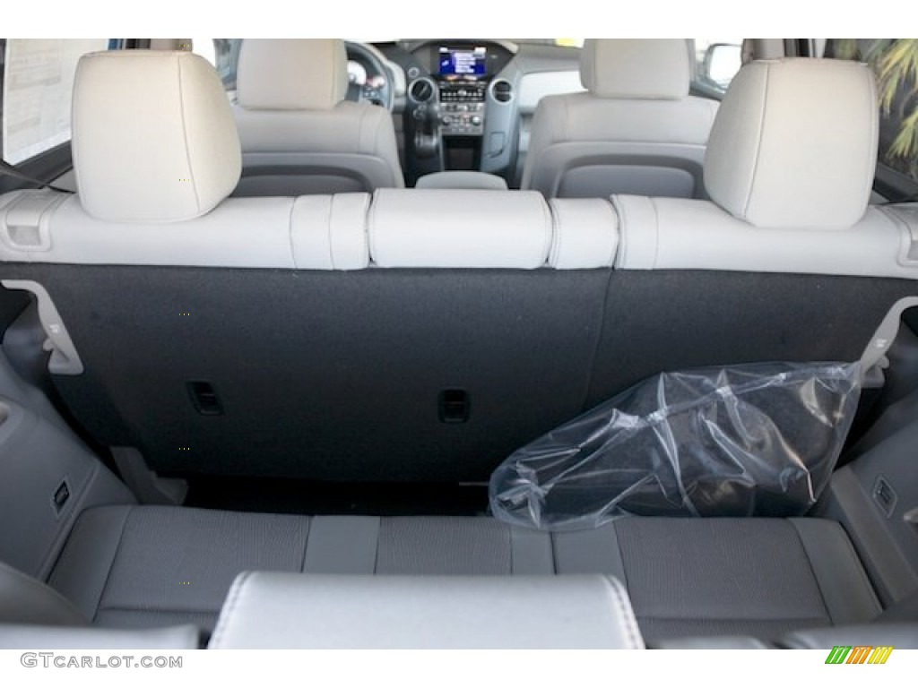 2015 Pilot EX 4WD - Modern Steel Metallic / Gray photo #18