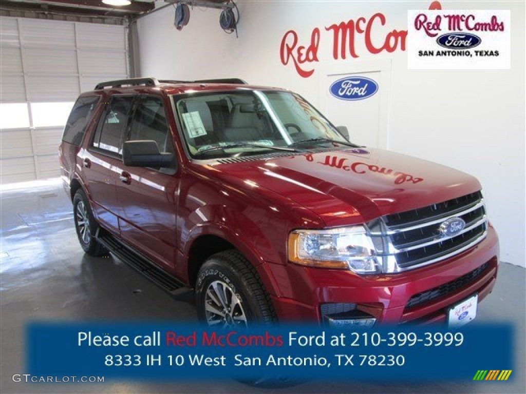 Ruby Red Metallic Ford Expedition