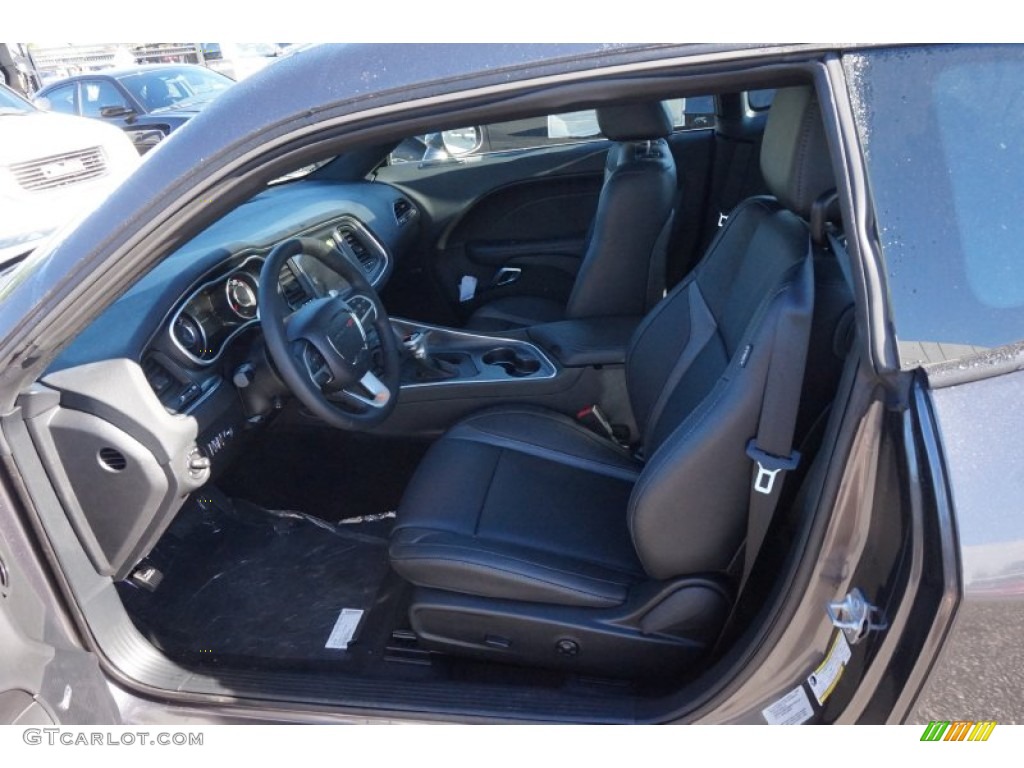 2015 Challenger SXT Plus - Granite Crystal Metallic / Black photo #6