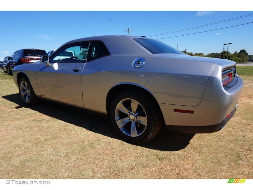 2015 Challenger SXT - Billet Silver Metallic / Black photo #2