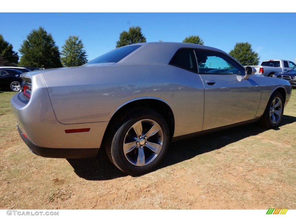 2015 Challenger SXT - Billet Silver Metallic / Black photo #3