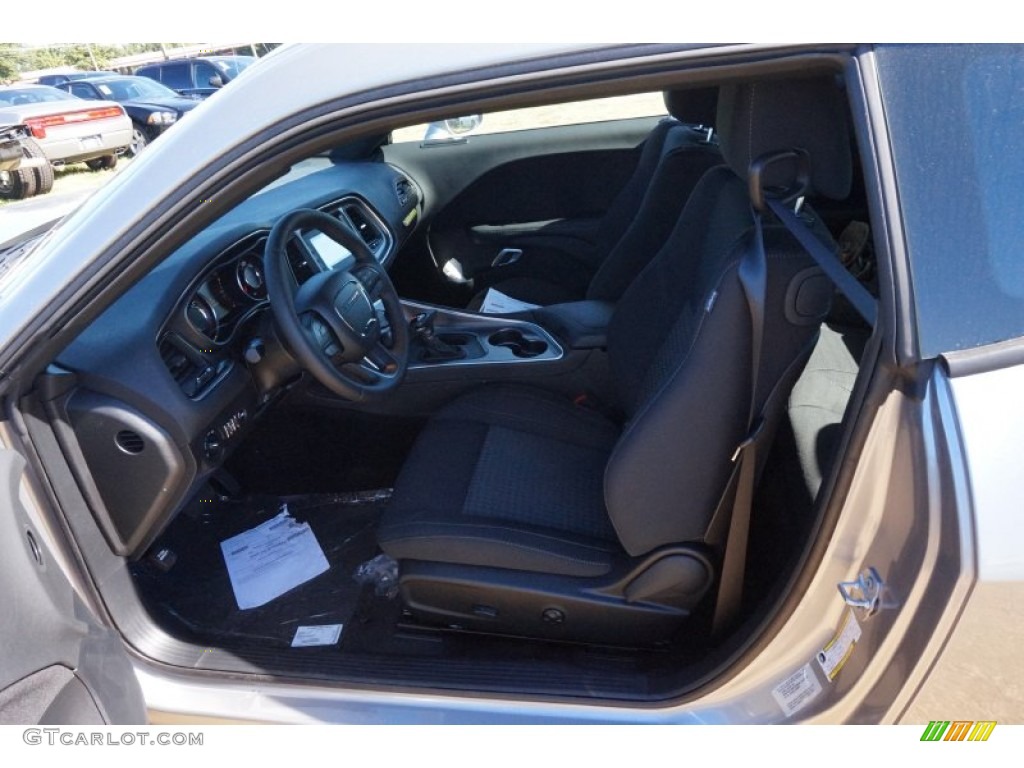 2015 Challenger SXT - Billet Silver Metallic / Black photo #6