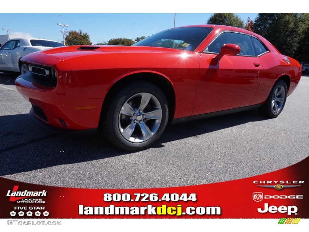 2015 Challenger SXT - TorRed / Black photo #1