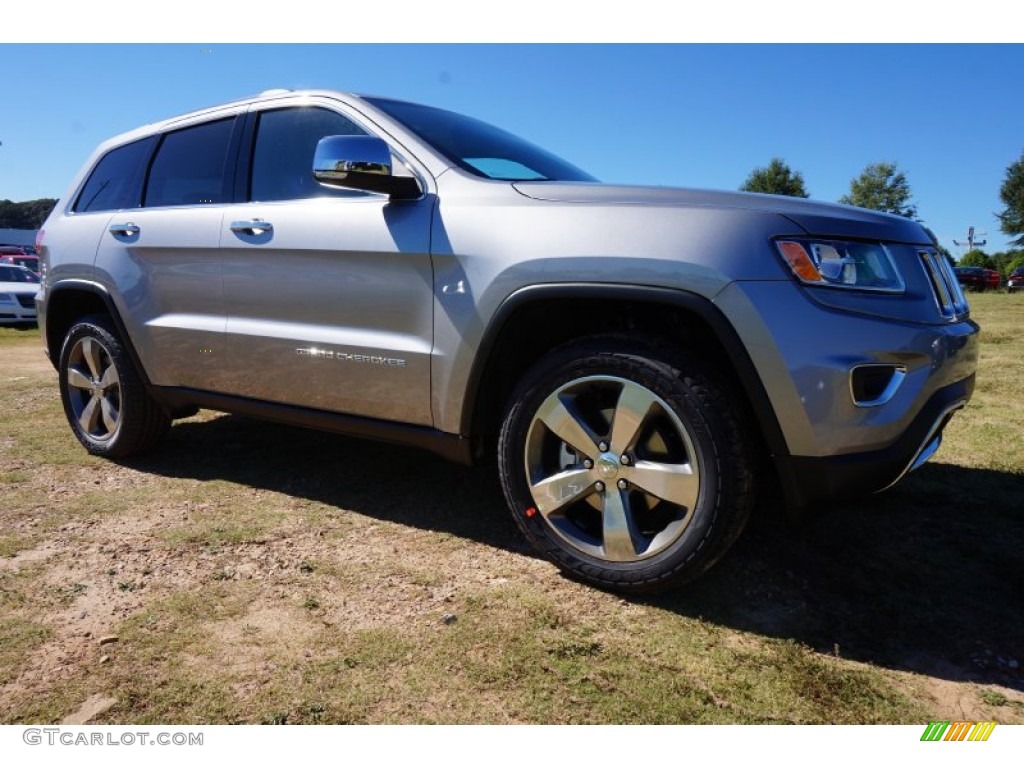 2015 Grand Cherokee Limited 4x4 - Billet Silver Metallic / Black photo #4