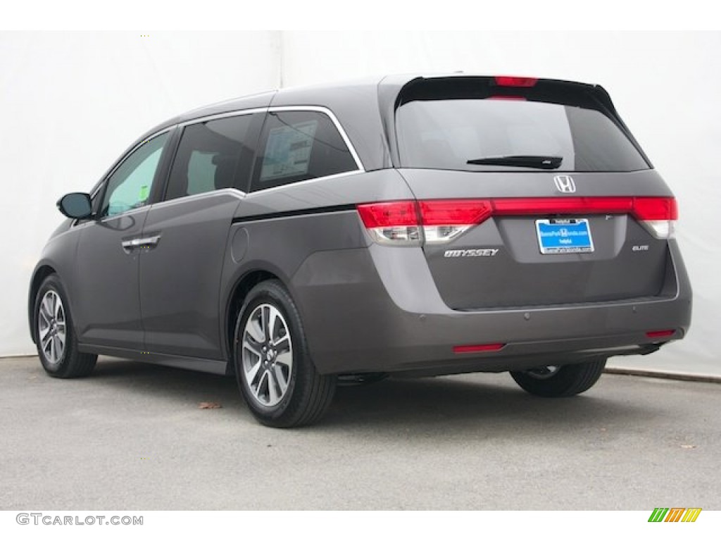 2015 Odyssey Touring Elite - Smoky Topaz Metallic / Truffle photo #2