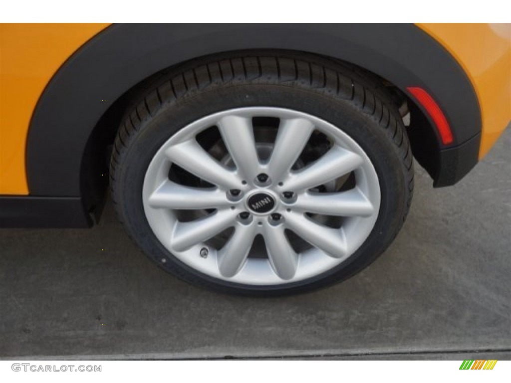 2015 Cooper S Hardtop 2 Door - Volcanic Orange / Carbon Black photo #4