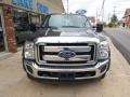 2015 Black Ford F550 Super Duty XL Super Cab 4x4 Chassis  photo #2