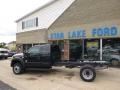 2015 Black Ford F550 Super Duty XL Super Cab 4x4 Chassis  photo #7