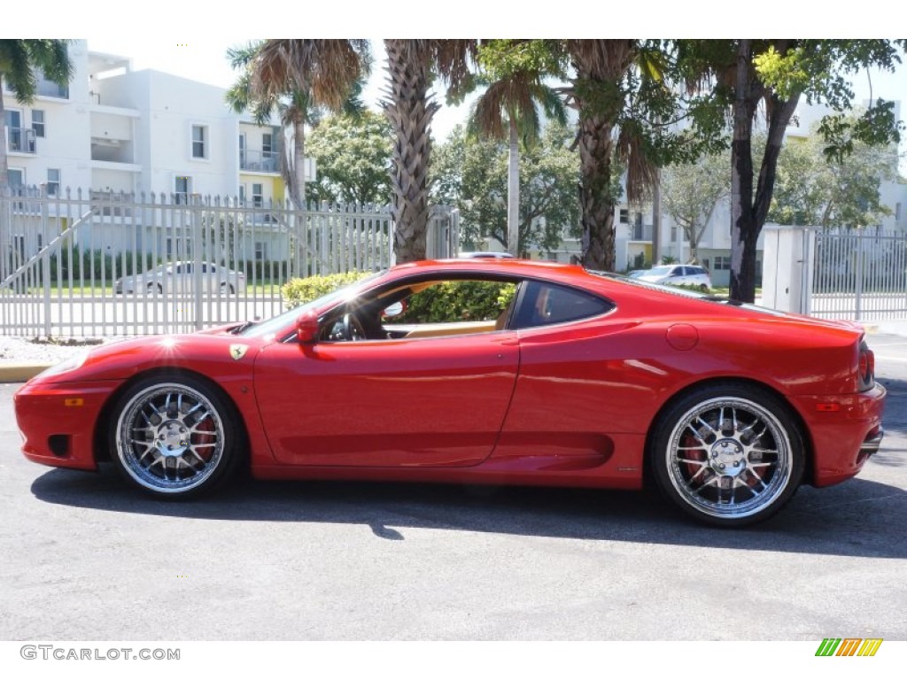 Rosso Corsa (Red) 2003 Ferrari 360 Modena F1 Exterior Photo #98336835