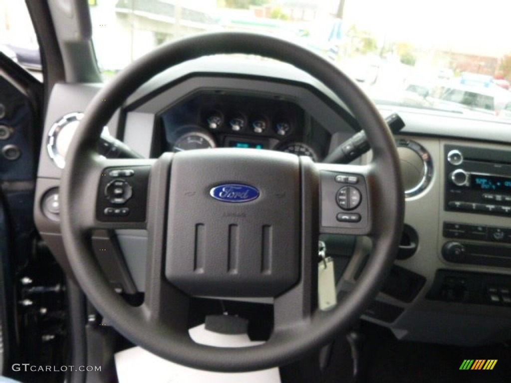 2015 F550 Super Duty XL Super Cab 4x4 Chassis - Black / Steel photo #18
