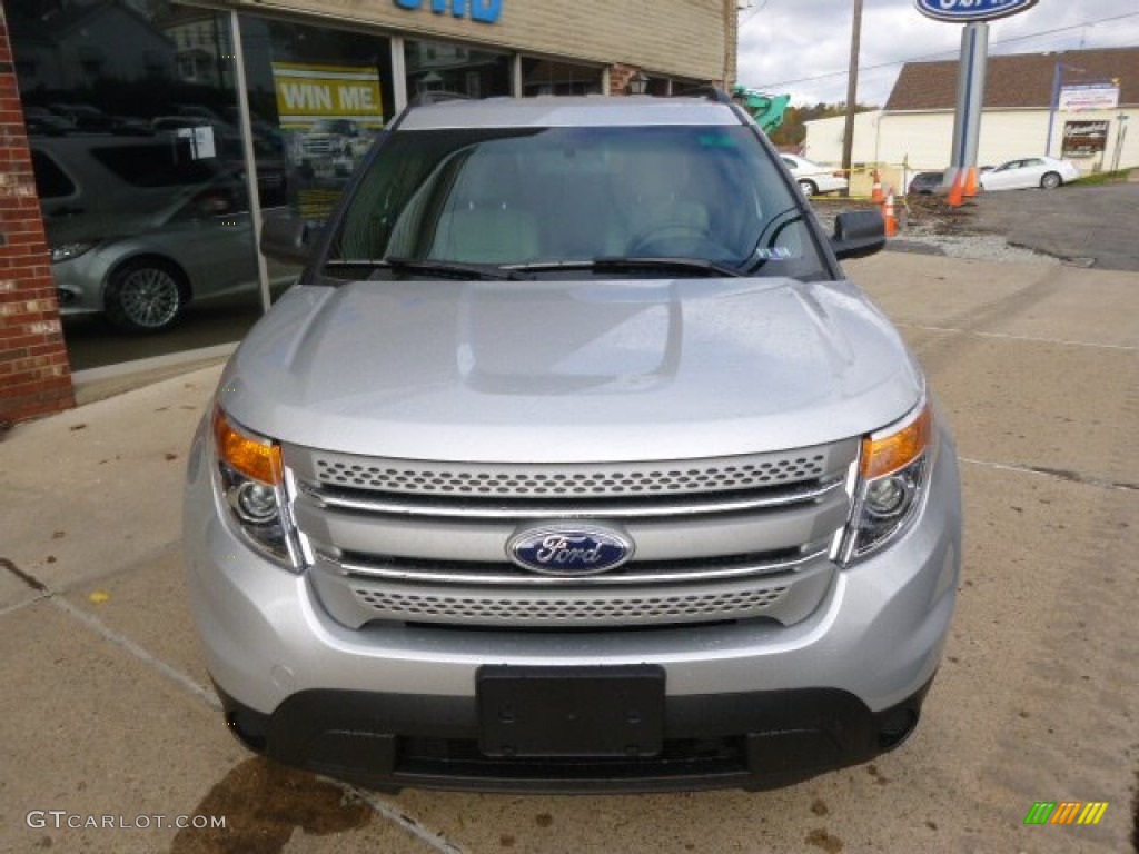 2015 Explorer 4WD - Ingot Silver / Medium Light Stone photo #2