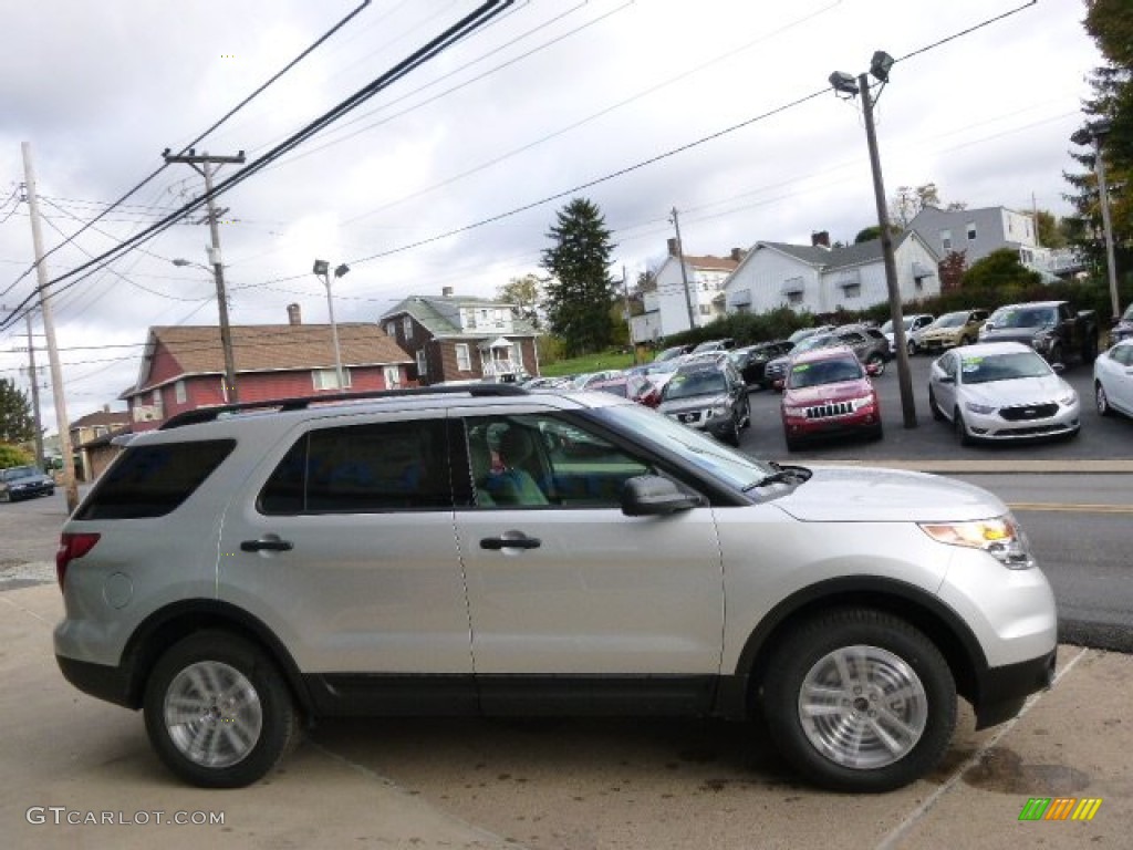 2015 Explorer 4WD - Ingot Silver / Medium Light Stone photo #4