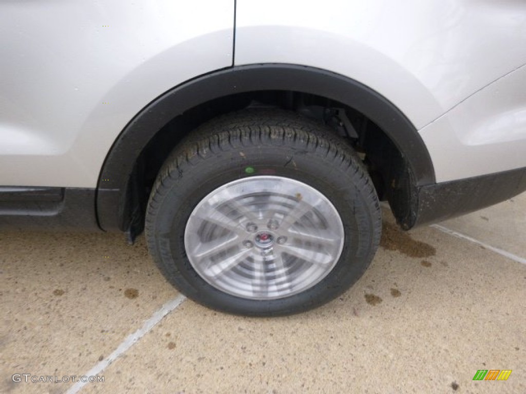 2015 Explorer 4WD - Ingot Silver / Medium Light Stone photo #9