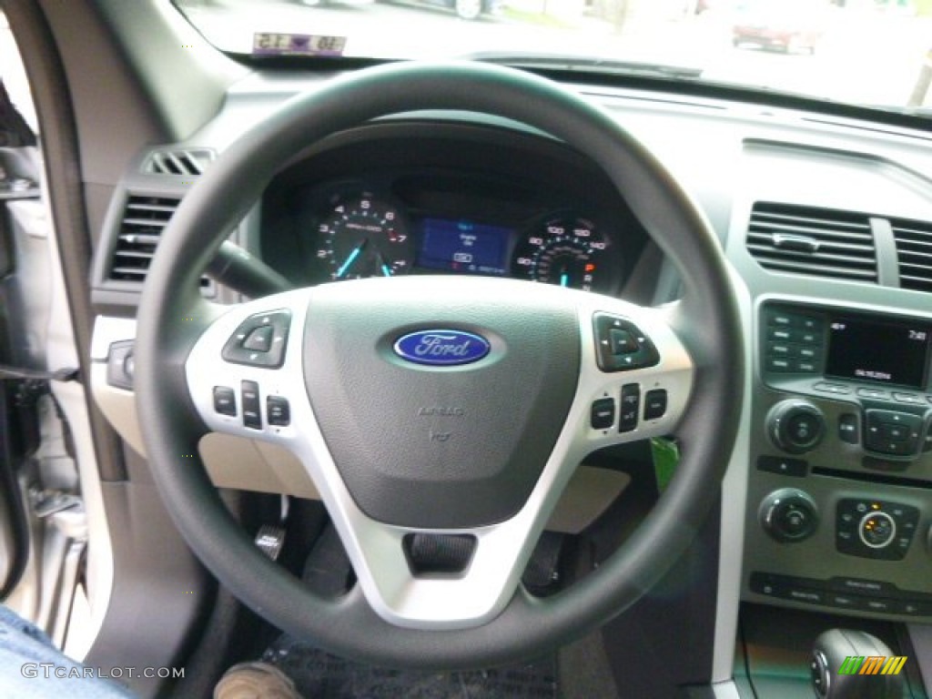 2015 Explorer 4WD - Ingot Silver / Medium Light Stone photo #18