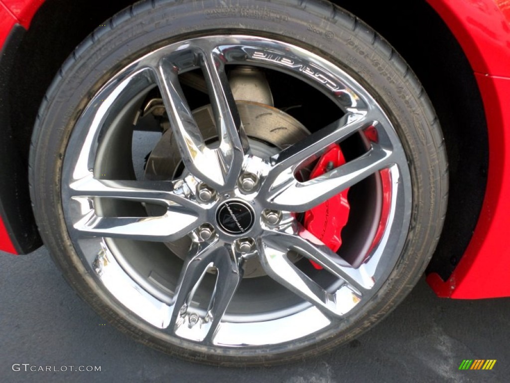 2015 Corvette Stingray Coupe Z51 - Torch Red / Jet Black photo #32
