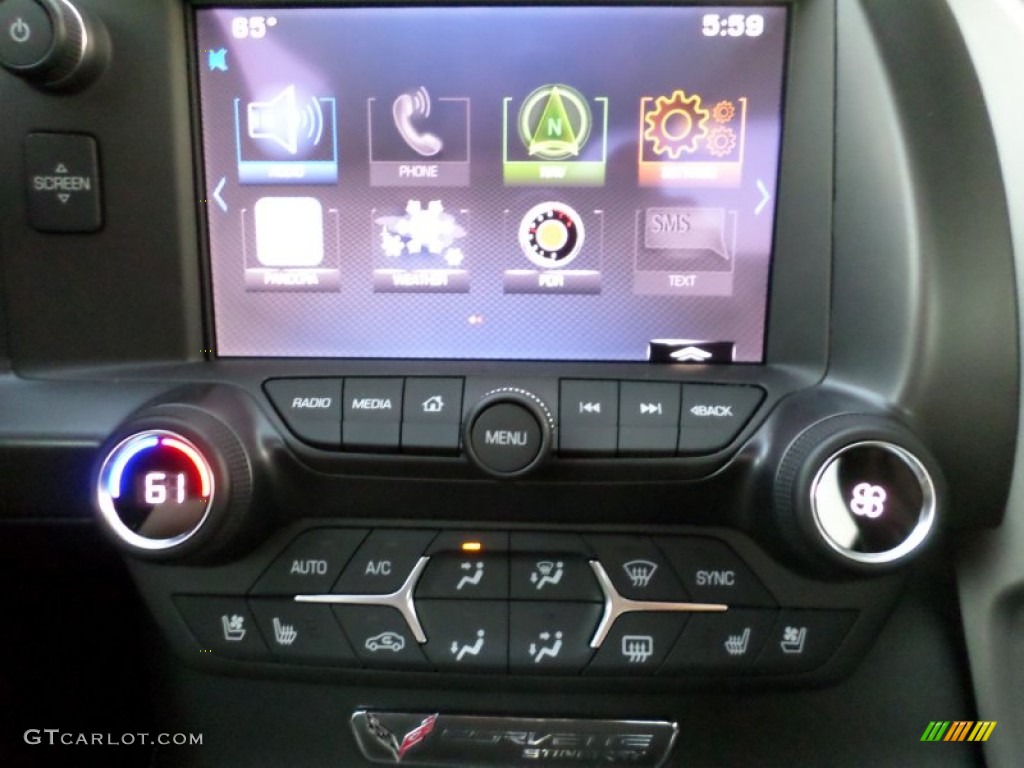 2015 Chevrolet Corvette Stingray Coupe Z51 Controls Photo #98339847