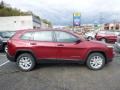 Deep Cherry Red Crystal Pearl - Cherokee Sport 4x4 Photo No. 6