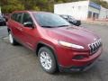 Deep Cherry Red Crystal Pearl - Cherokee Sport 4x4 Photo No. 7