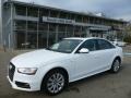 Ibis White - A4 2.0T Premium quattro Photo No. 1