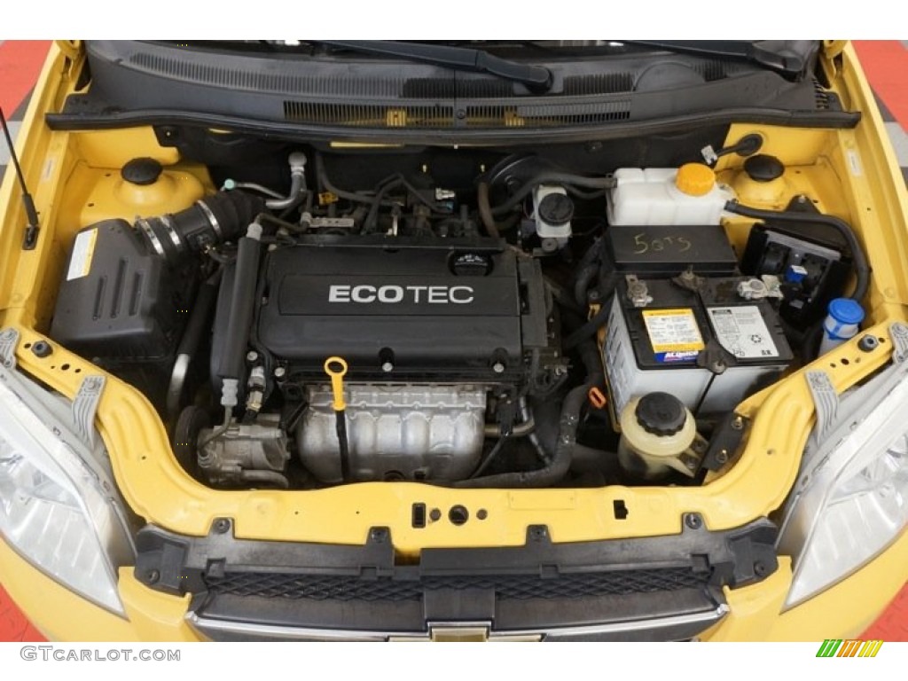 2010 Chevrolet Aveo LT Sedan 1.6 Liter DOHC 16-Valve VVT Ecotech 4 Cylinder Engine Photo #98349896