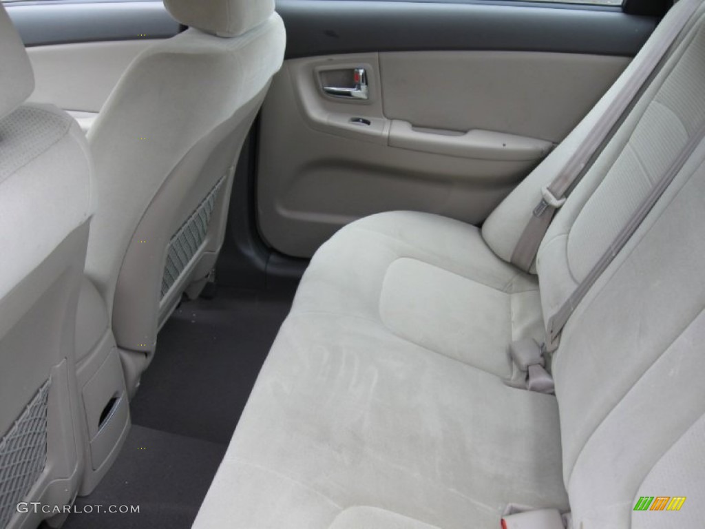 2009 Spectra EX Sedan - Spicy Red Metallic / Beige photo #13