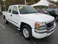 2007 Summit White GMC Sierra 1500 Classic SLE Extended Cab 4x4  photo #7