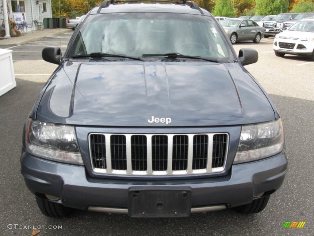 2004 Grand Cherokee Laredo 4x4 - Steel Blue Pearl / Dark Slate Gray photo #2