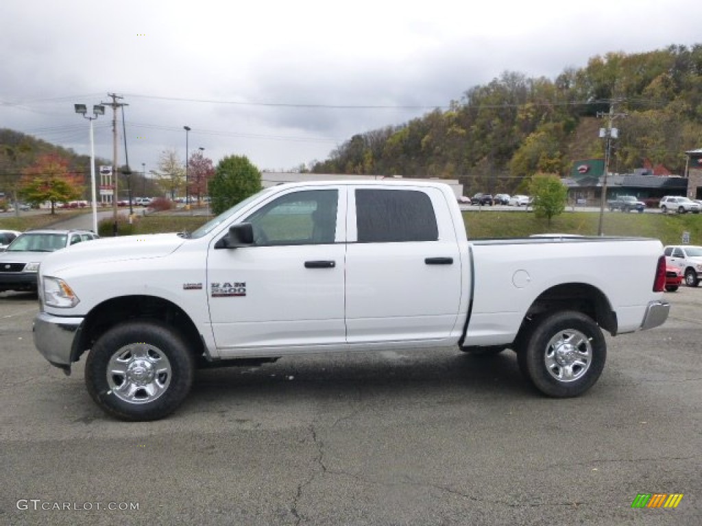 Bright White 2015 Ram 2500 Tradesman Crew Cab 4x4 Exterior Photo #98351631
