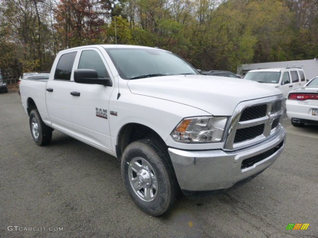 Bright White 2015 Ram 2500 Tradesman Crew Cab 4x4 Exterior Photo #98351742