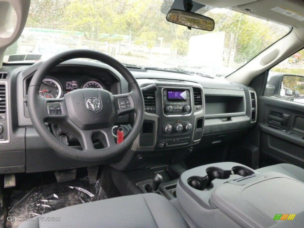 Black/Diesel Gray Interior 2015 Ram 2500 Tradesman Crew Cab 4x4 Photo #98351853
