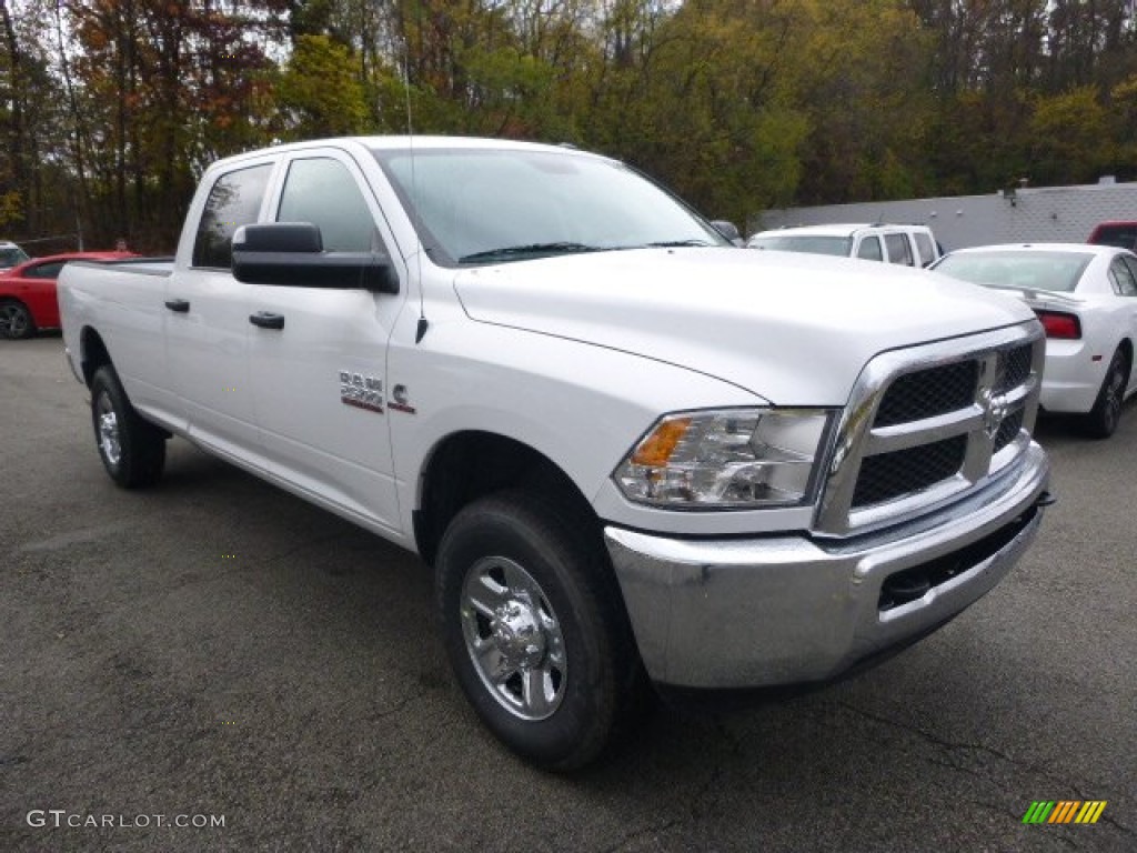 Bright White 2015 Ram 2500 Tradesman Crew Cab 4x4 Exterior Photo #98352111