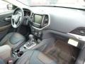 Indigo Blue/Brown 2015 Jeep Cherokee Limited 4x4 Dashboard