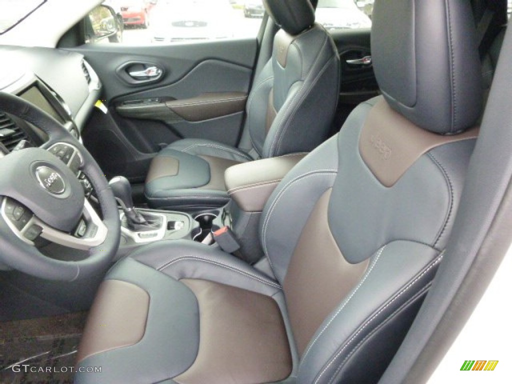 2015 Jeep Cherokee Limited 4x4 Front Seat Photo #98352447