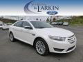 2014 White Platinum Ford Taurus Limited AWD  photo #1