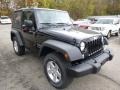 2015 Black Jeep Wrangler Sport 4x4  photo #7