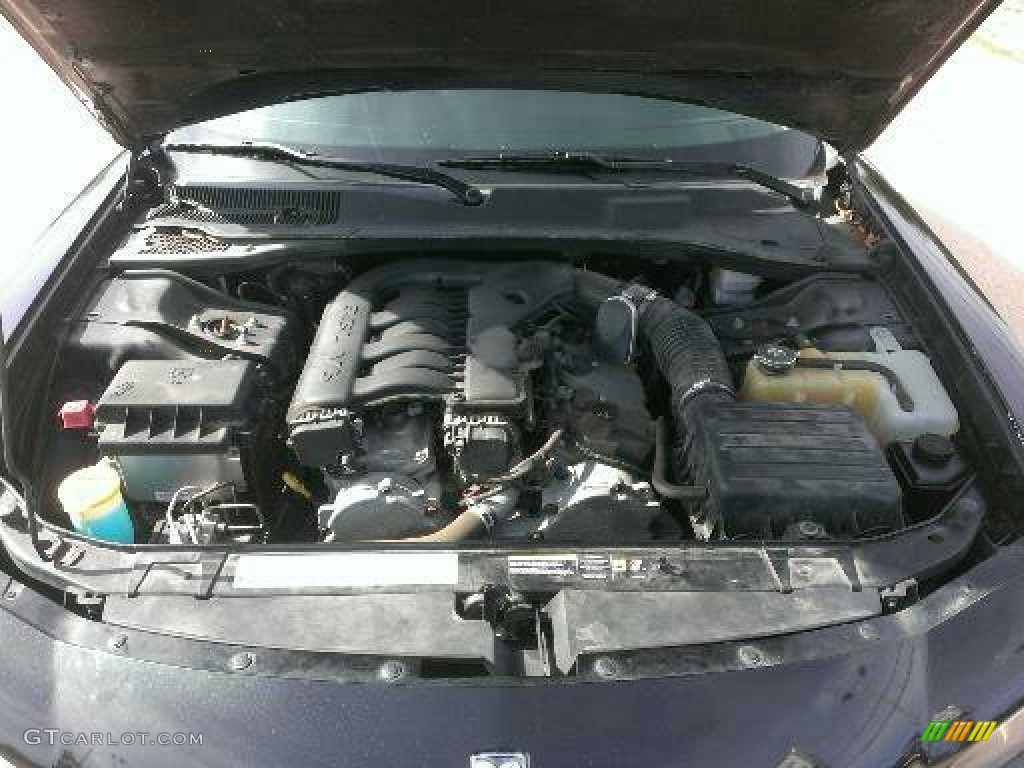 2006 Charger SXT - Brilliant Black Crystal Pearl / Dark Slate Gray/Light Graystone photo #17