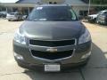 2011 Cyber Gray Metallic Chevrolet Traverse LT  photo #2