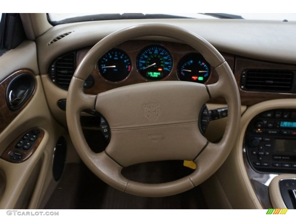2001 XJ XJ8 - White Onyx / Cashmere photo #25