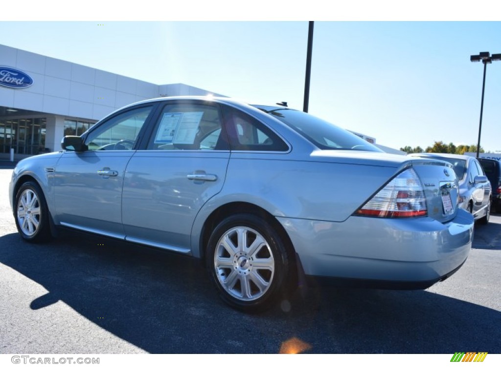 2008 Taurus Limited - Light Ice Blue Metallic / Medium Light Stone photo #5