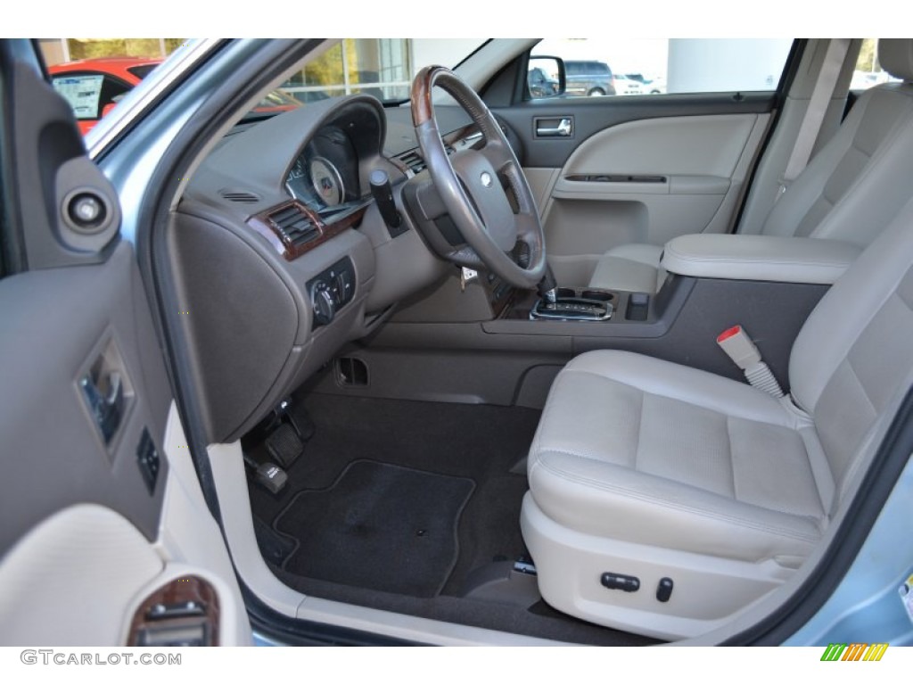 2008 Taurus Limited - Light Ice Blue Metallic / Medium Light Stone photo #9