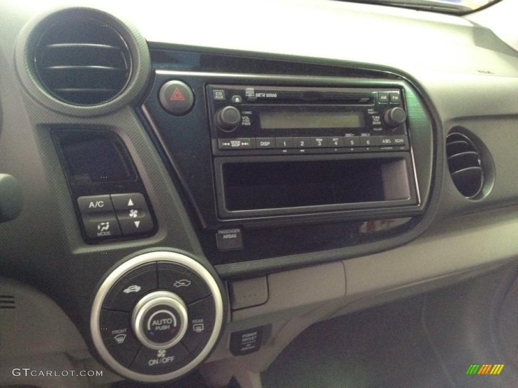 2014 Insight Hybrid - Mediterranean Blue Pearl / Gray photo #5