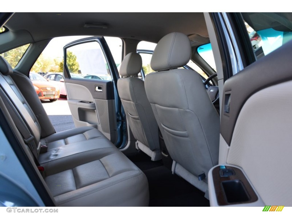 2008 Taurus Limited - Light Ice Blue Metallic / Medium Light Stone photo #13