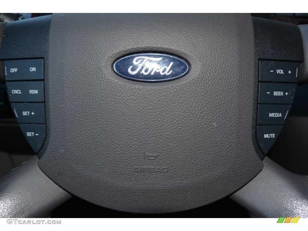 2008 Taurus Limited - Light Ice Blue Metallic / Medium Light Stone photo #22