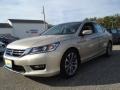2014 Champagne Frost Pearl Honda Accord Sport Sedan  photo #1
