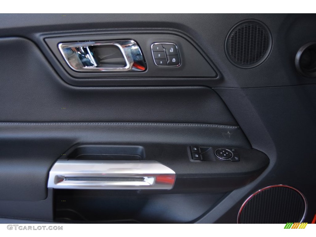 2015 Ford Mustang EcoBoost Premium Coupe Controls Photo #98361036