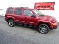 2015 Deep Cherry Red Crystal Pearl Jeep Patriot High Altitude 4x4  photo #2