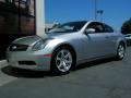 2005 Brilliant Silver Metallic Infiniti G 35 Coupe  photo #1