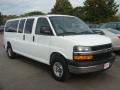 Summit White - Express 3500 Passenger Extended LT Photo No. 3