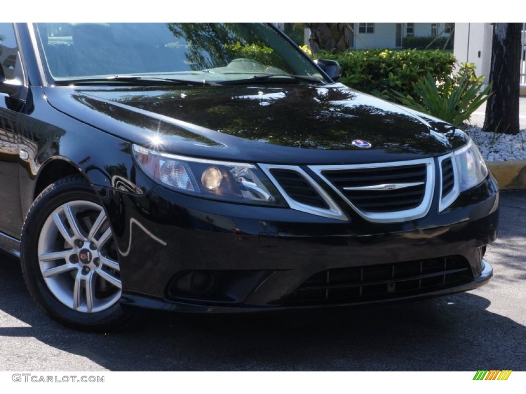 2011 9-3 2.0T Sport Sedan - Black / Parchment photo #6